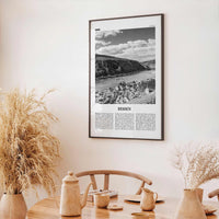 Hessen Print Black and White, Hessen Wall Art, Hessen Poster, Hessen Photo, Hessen Wall Décor, Hessen Map, Germany