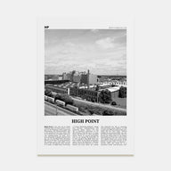 High Point Travel B&W Poster