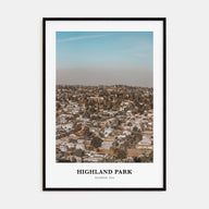Highland Park Portrait Color Poster