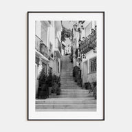 Hillside Houses Photo B&W No 2 Poster