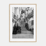 Hillside Houses Photo B&W No 2 Poster
