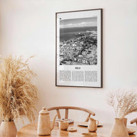 Hilo Print Black and White, Hilo Wall Art, Hilo Poster, Hilo Photo, Hilo Wall Décor, Hilo Map, Hawaii, USA