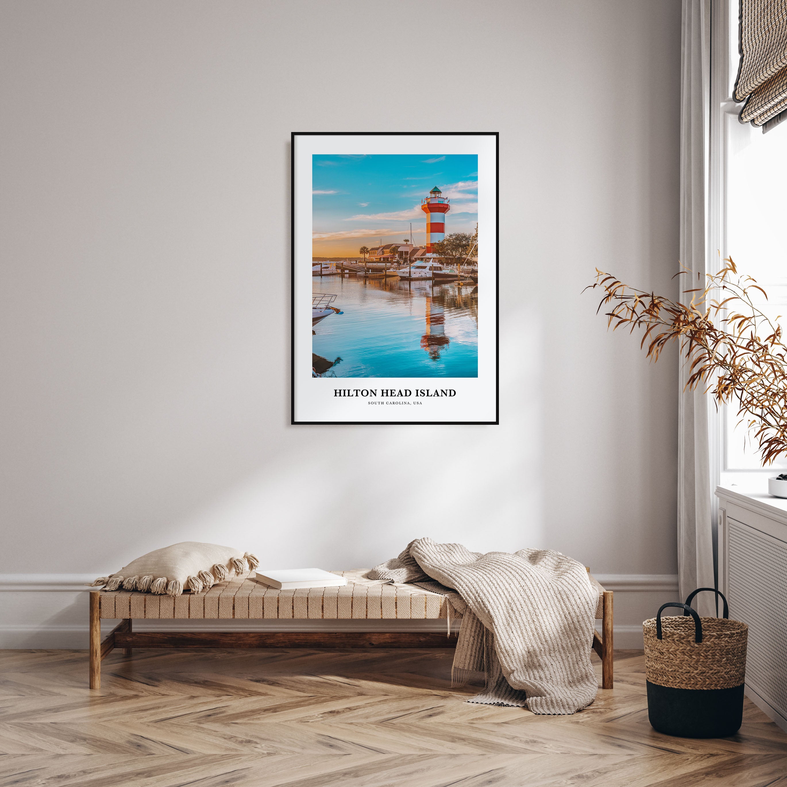 Hilton Head Island Portrait Color Poster