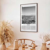 Hobart Print Black and White, Hobart Wall Art, Hobart Poster, Hobart Photo, Hobart Wall Décor, Hobart Map, Tasmania, Australia