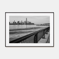 Hoboken Landscape B&W Poster