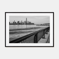 Hoboken Landscape B&W Poster