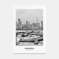 Hoboken Portrait B&W No 1 Poster