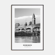 Hoboken Portrait B&W No 2 Poster