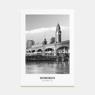 Hoboken Portrait B&W No 2 Poster