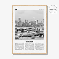 Hoboken Print Black and White No 1, Hoboken Wall Art, Hoboken Poster, Hoboken Photo, Hoboken Décor, New Jersey, USA, United States