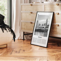 Hoboken Print Black and White No 2, Hoboken Wall Art, Hoboken Poster, Hoboken Photo, Hoboken Décor, New Jersey, USA, United States