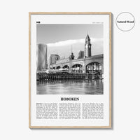 Hoboken Print Black and White No 2, Hoboken Wall Art, Hoboken Poster, Hoboken Photo, Hoboken Décor, New Jersey, USA, United States