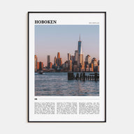 Hoboken Travel Color Poster