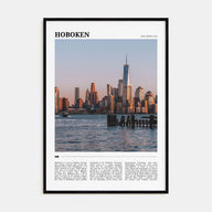 Hoboken Travel Color Poster