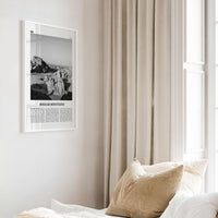 Hoggar Mountains Print Black and White, Hoggar Wall Art, Hoggar Poster, Hoggar Photo, Hoggar Wall Décor, Africa