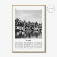 Hoi An Print Black and White, Hoi An Wall Art, Hoi An Poster, Hoi An Photo, Hoi An Wall Décor, Hoi An Map, Vietnam