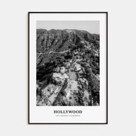Hollywood Portrait B&W Poster