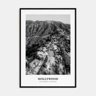 Hollywood Portrait B&W Poster