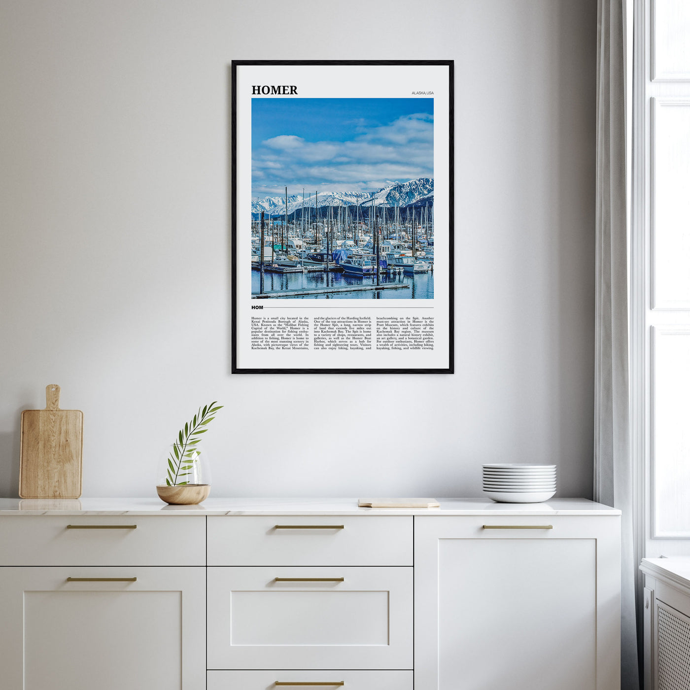 Homer Travel Color Poster