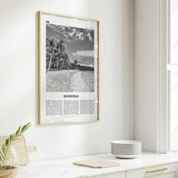 Honduras Print Black and White No 1, Honduras Wall Art, Honduras Poster, Honduras Photo, Honduras Wall Decor, Tegucigalpa, Central America