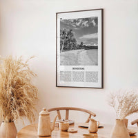 Honduras Print Black and White No 1, Honduras Wall Art, Honduras Poster, Honduras Photo, Honduras Wall Decor, Tegucigalpa, Central America