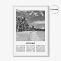 Honduras Print Black and White No 1, Honduras Wall Art, Honduras Poster, Honduras Photo, Honduras Wall Decor, Tegucigalpa, Central America