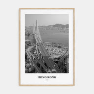 Hong Kong Portrait B&W No 1 Poster