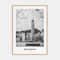 Hong Kong Portrait B&W No 3 Poster