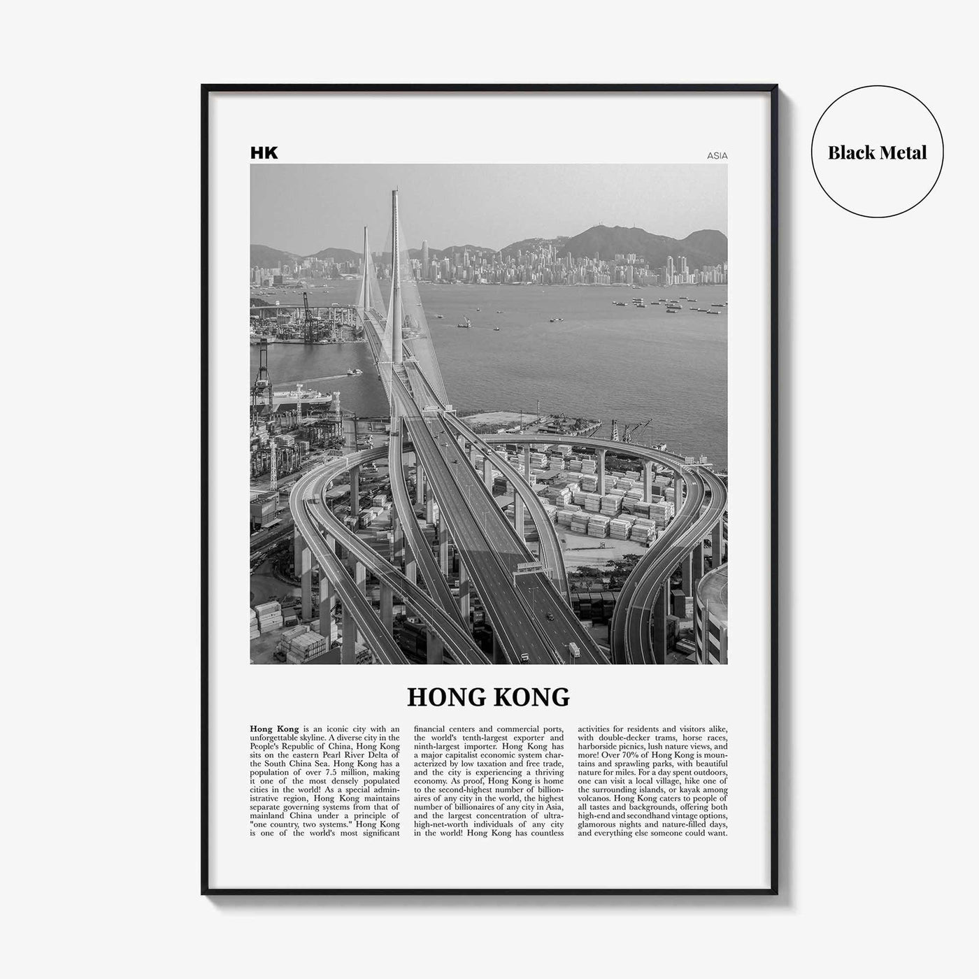 Hong Kong Print Black and White No 3, Hong Kong Wall Art, Hong Kong Poster, Hong Kong Photo, Hong Kong Wall Decor, City Art Print, 香港