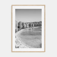 Honolulu Photo B&W No 1 Poster