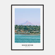 Hood River Portrait Color Poster