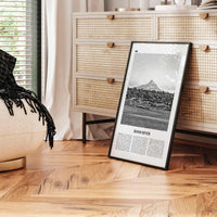 Hood River Print Black and White, Hood River Wall Art, Hood River Poster, Hood River Photo, Hood River Map, Hood River Wall Decor, Oregon