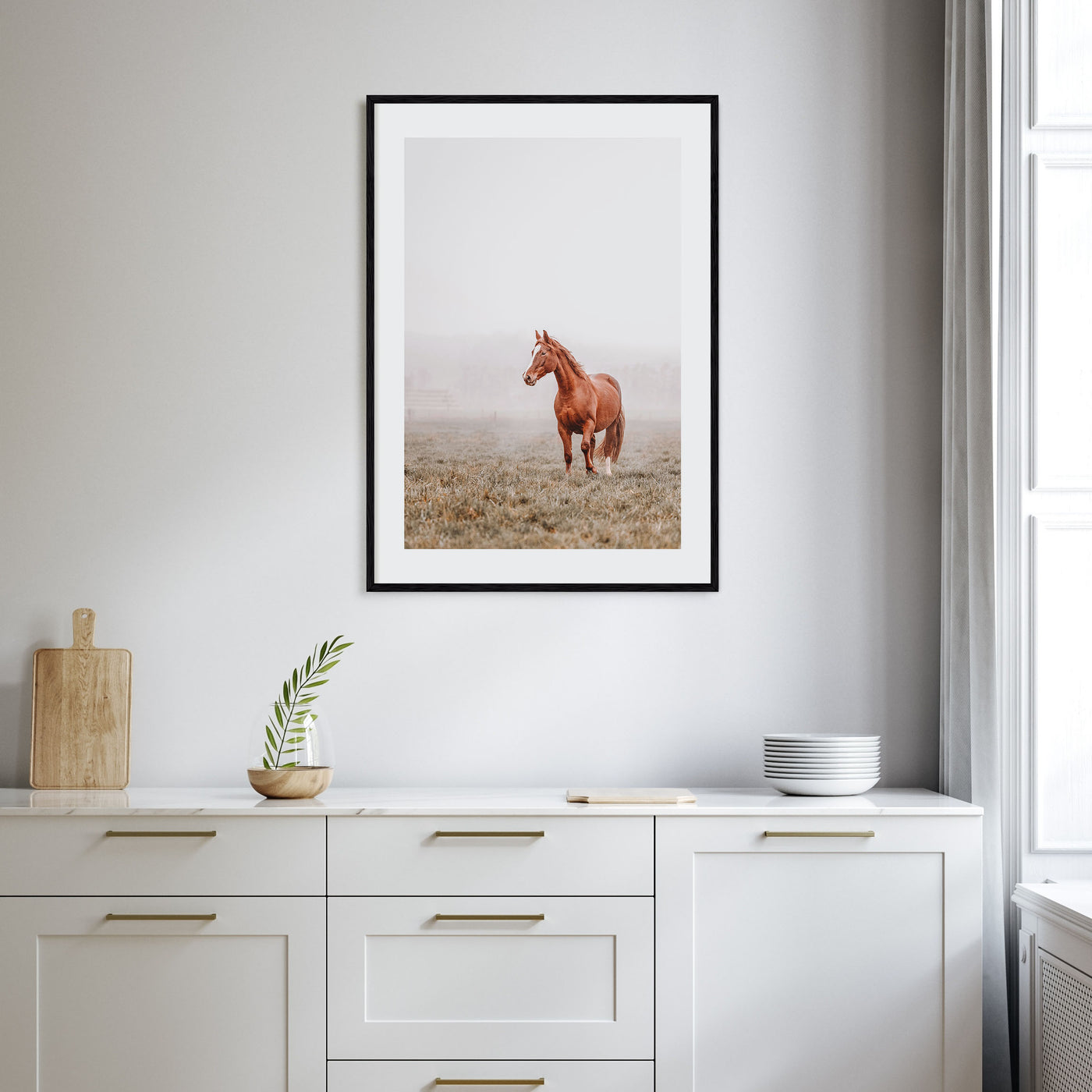 Horse Photo Color No 1 Poster
