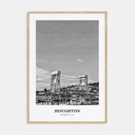 Houghton Portrait B&W Poster