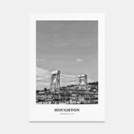 Houghton Portrait B&W Poster