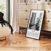 Houston Print Black and White No 3, Houston Wall Art, Houston Poster, Houston Photo, Houston Wall Decor, Texas, USA