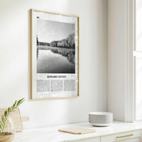 Howard County Print Black and White, Howard County Wall Art, Howard County Poster, Howard County Photo, Howard County Wall Décor, Howard Map