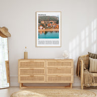 Huatulco Travel Color Poster
