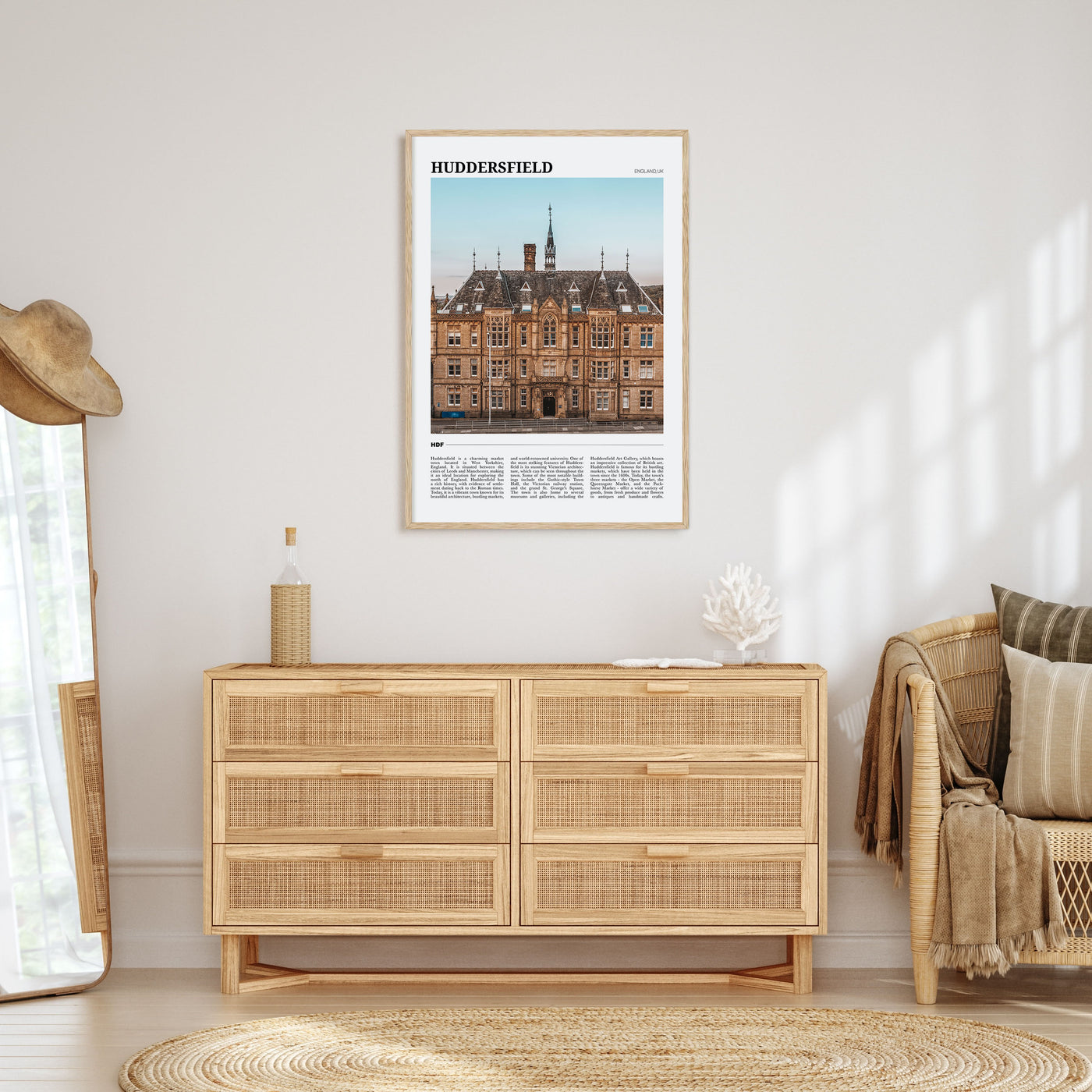Huddersfield Travel Color Poster