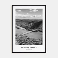 Hudson Valley Portrait B&W Poster