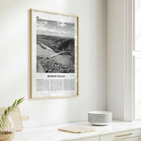 Hudson Valley Print Black and White, Hudson Valley Wall Art, Hudson Valley Poster, Hudson Valley Photo, New York, USA