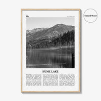 Hume Lake Print Black and White, Hume Lake Wall Art, Hume Lake Poster, Hume Lake Photo, Hume Lake Wall Décor, Hume Lake Map Poster