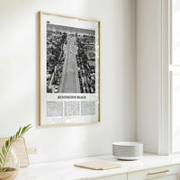 Huntington Beach Print Black and White No 3, Huntington Beach Wall Art, Huntington Beach Poster, Huntington Beach, California, USA