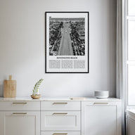 Huntington Beach Travel B&W No 3 Poster