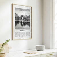 Huntsville Print Black and White, Huntsville Wall Art, Huntsville Poster, Huntsville Photo, Huntsville Wall Décor, Alabama, USA