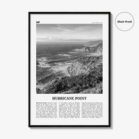 Hurricane Point Print Black and White, Hurricane Point Wall Art, Hurricane Point Poster, Hurricane Point Photo, Hurricane Point Wall Décor
