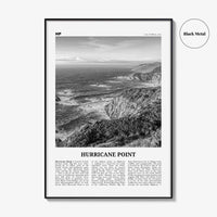 Hurricane Point Print Black and White, Hurricane Point Wall Art, Hurricane Point Poster, Hurricane Point Photo, Hurricane Point Wall Décor