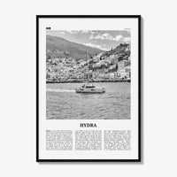Hydra Print Black and White, Hydra Wall Art, Hydra Poster, Hydra Photo, Hydra Wall Décor, Travel Poster Print, Ydra, Idra, Ύδρα, Greece