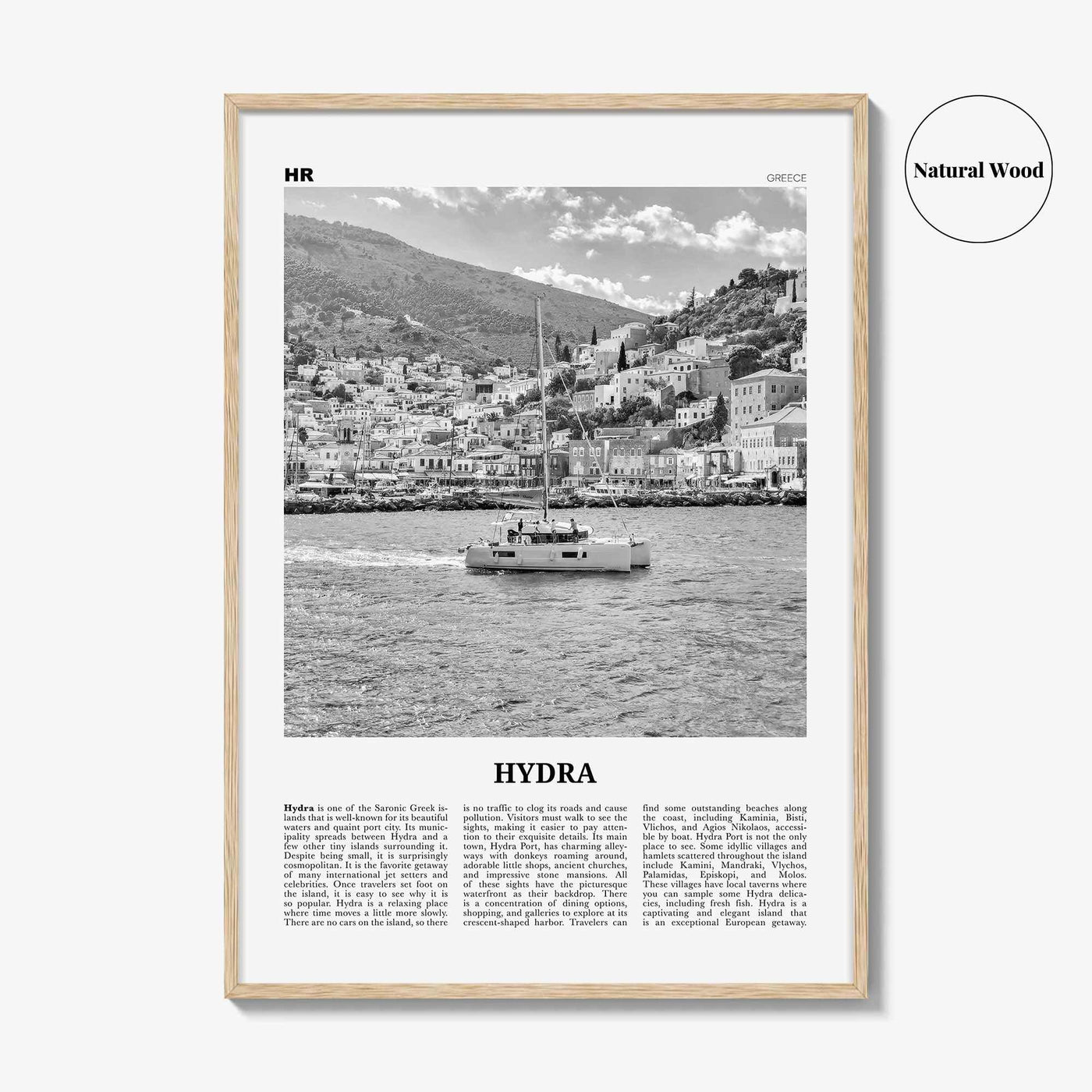 Hydra Print Black and White, Hydra Wall Art, Hydra Poster, Hydra Photo, Hydra Wall Décor, Travel Poster Print, Ydra, Idra, Ύδρα, Greece