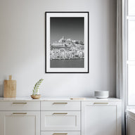 Ibiza Photo B&W Poster